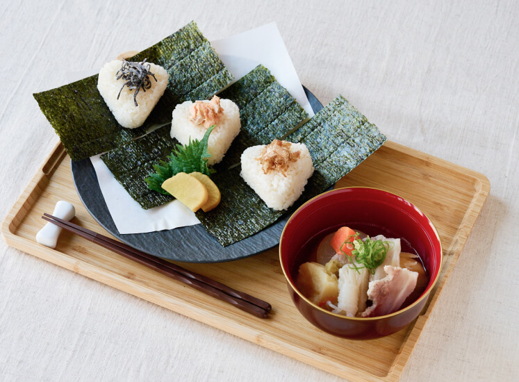 onigiri teishoku