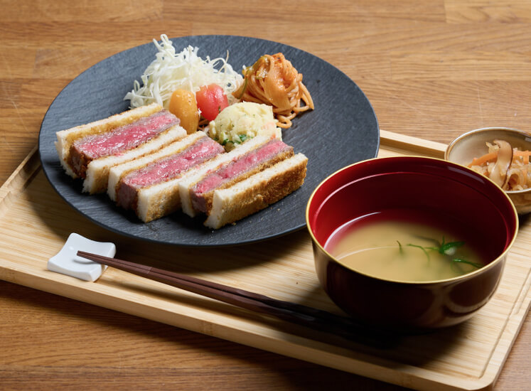 katsu sando teishoku